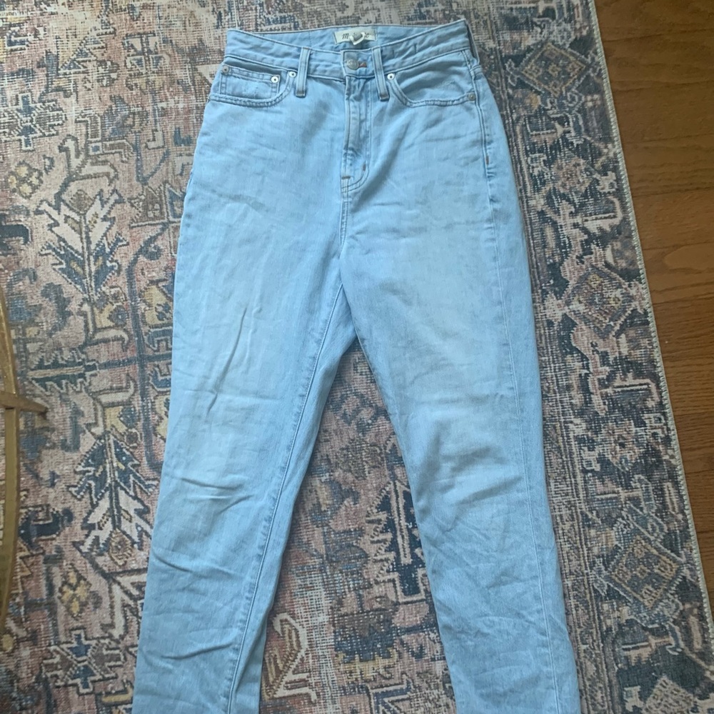 Madewell High Rise Curvy Vintage Denim Jeans